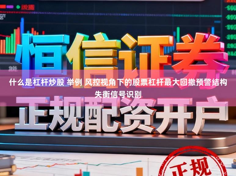 什么是杠杆炒股 举例 风控视角下的股票杠杆最大回撤预警结构失衡信号识别