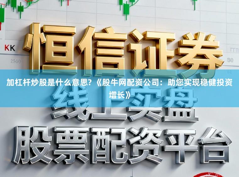 加杠杆炒股是什么意思? 《股牛网配资公司：助您实现稳健投资增长》